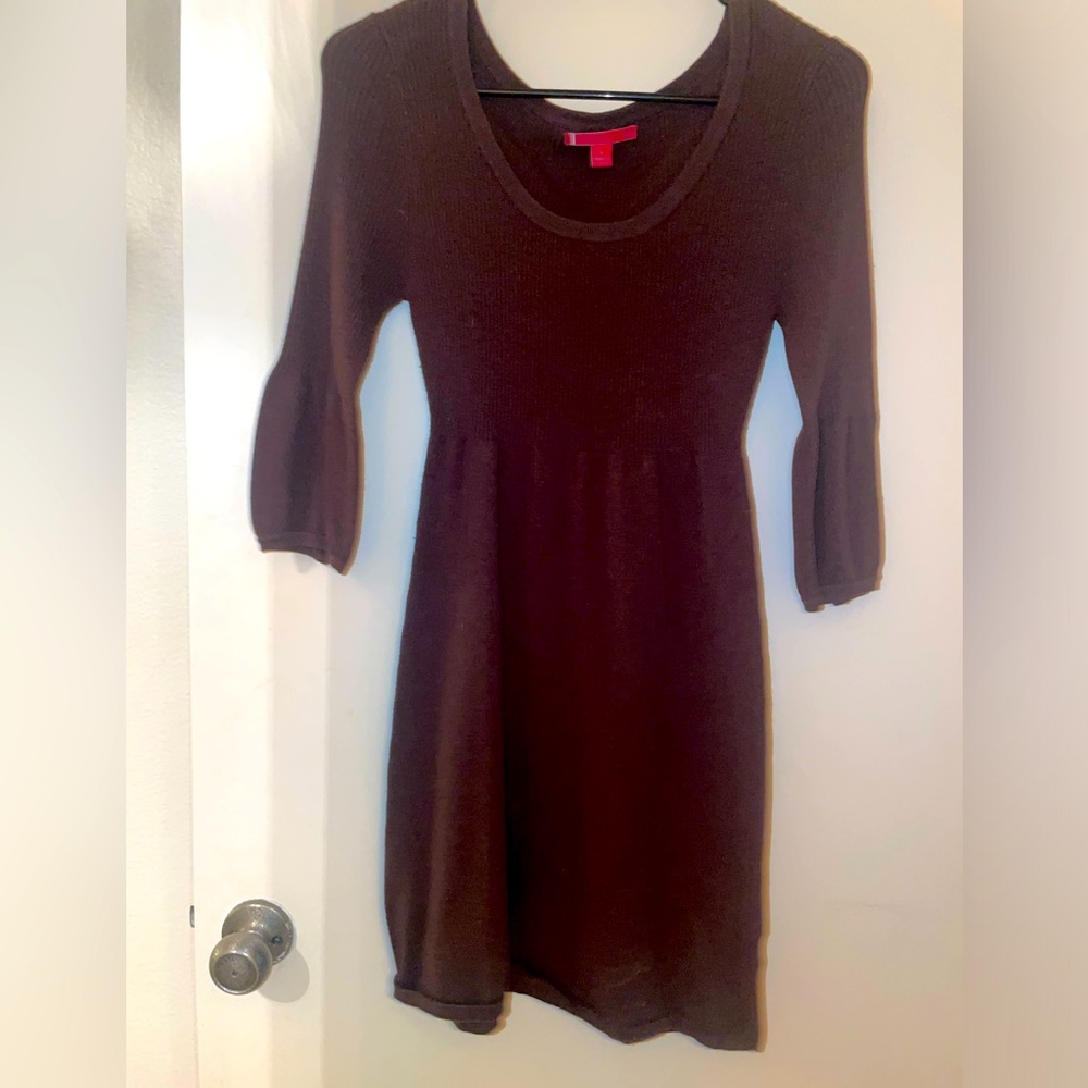 Brown Sweater Dress Size S